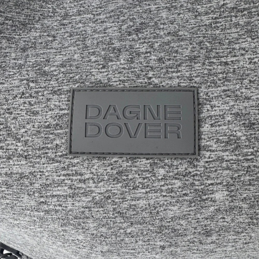 Dagne Dover Indi Diaper Backpack Dark Grey Heather Neoprene Large Travel Bag
